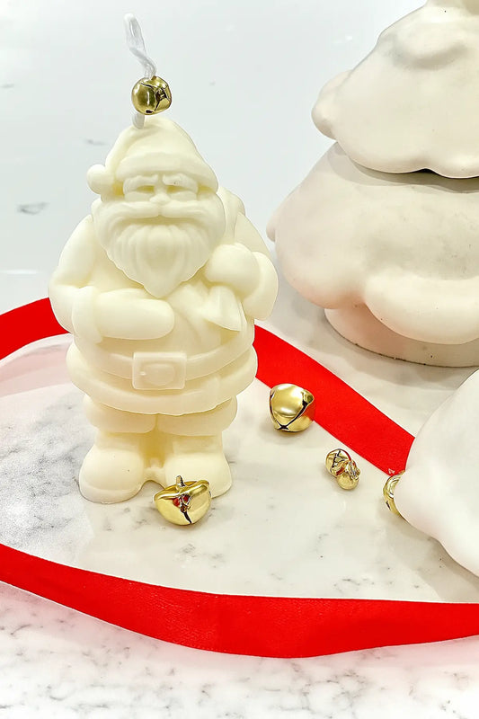 Christmas Santa Candle — hand-poured candle shaped like Santa.Zenglow 